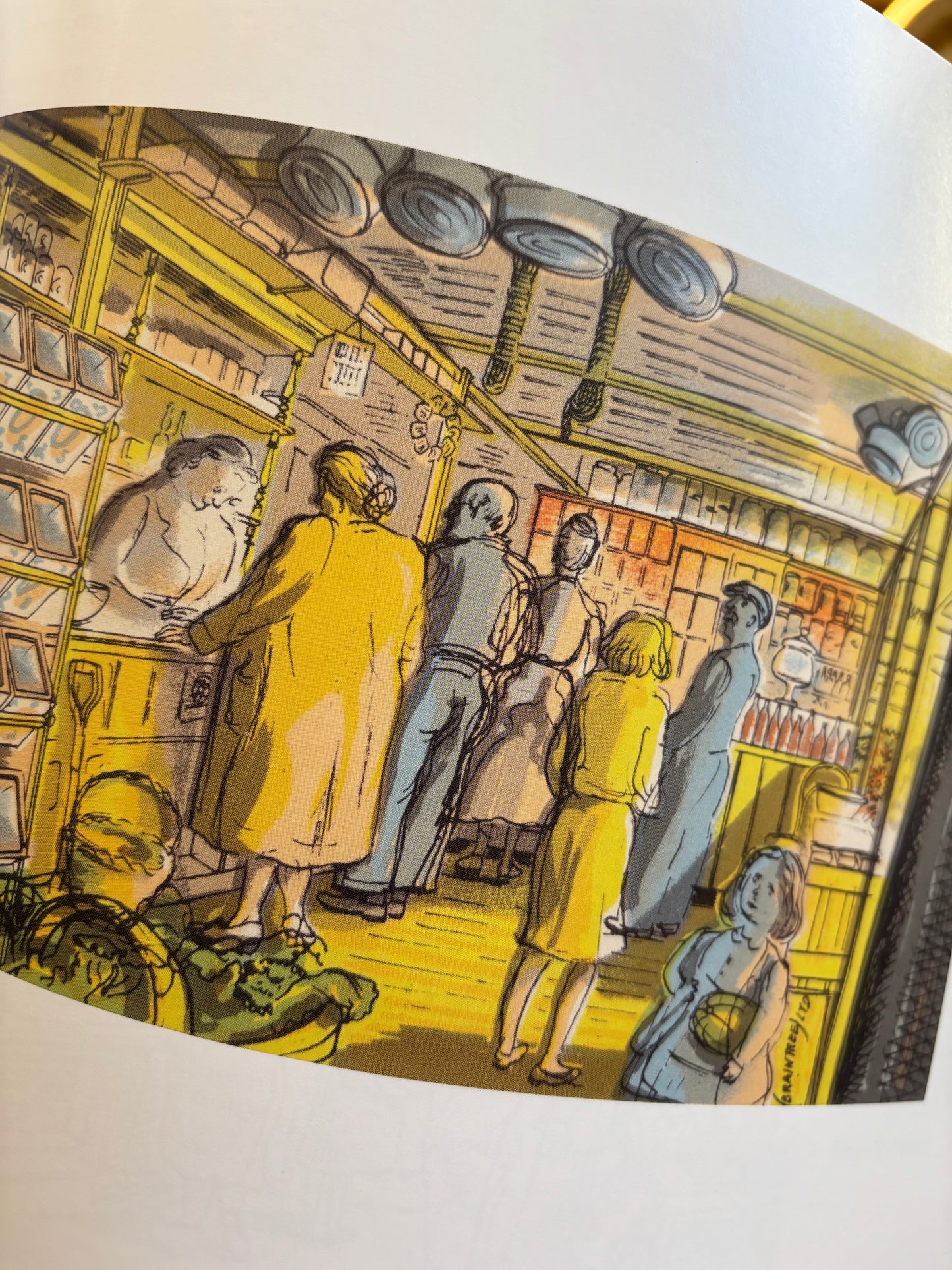 Looking at Life in an English Village by Edward  Bawden
