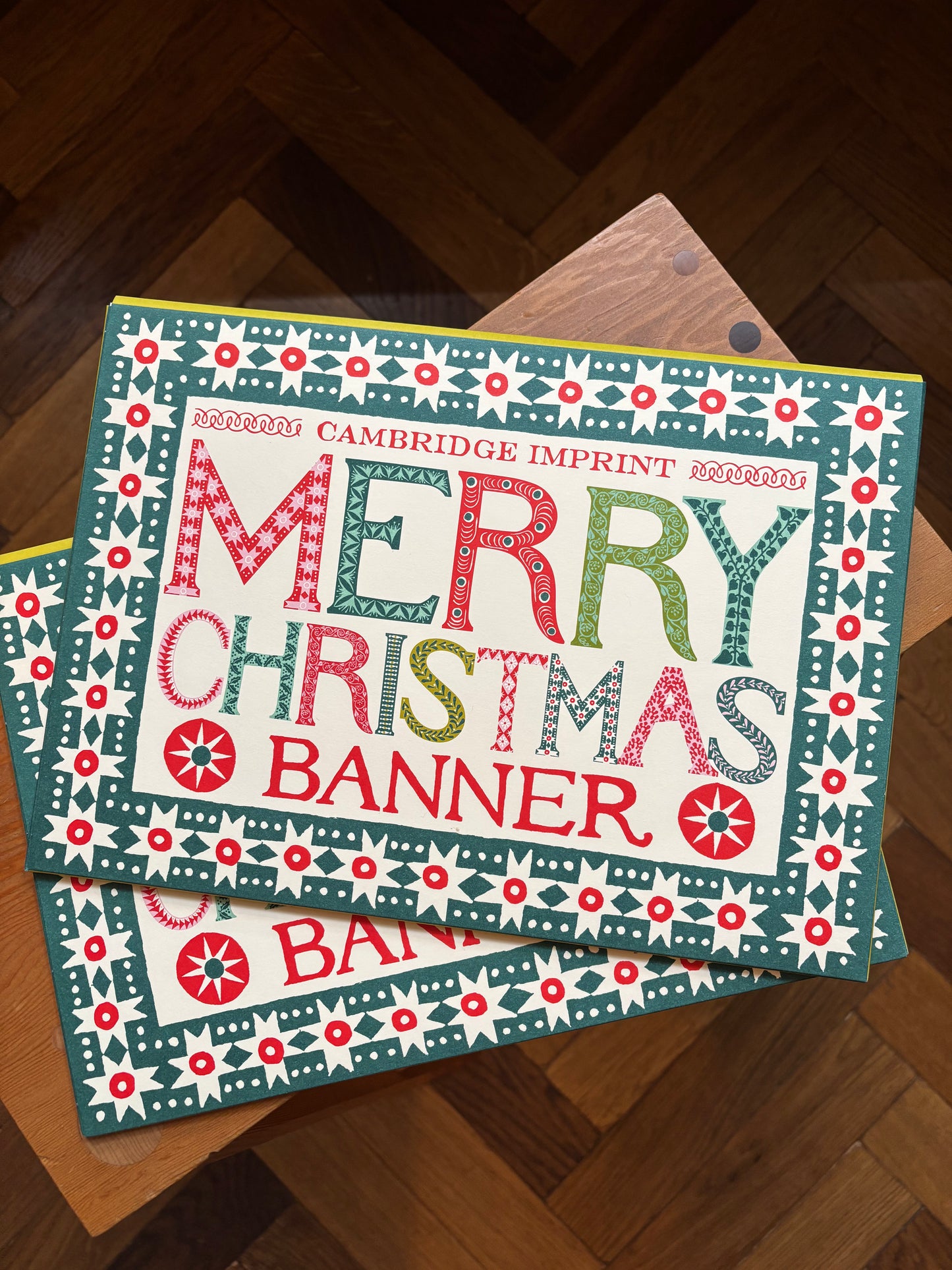 Merry Christmas Banner by Cambridge Imprint