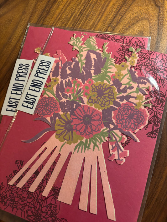 Marigold Bouquet Card