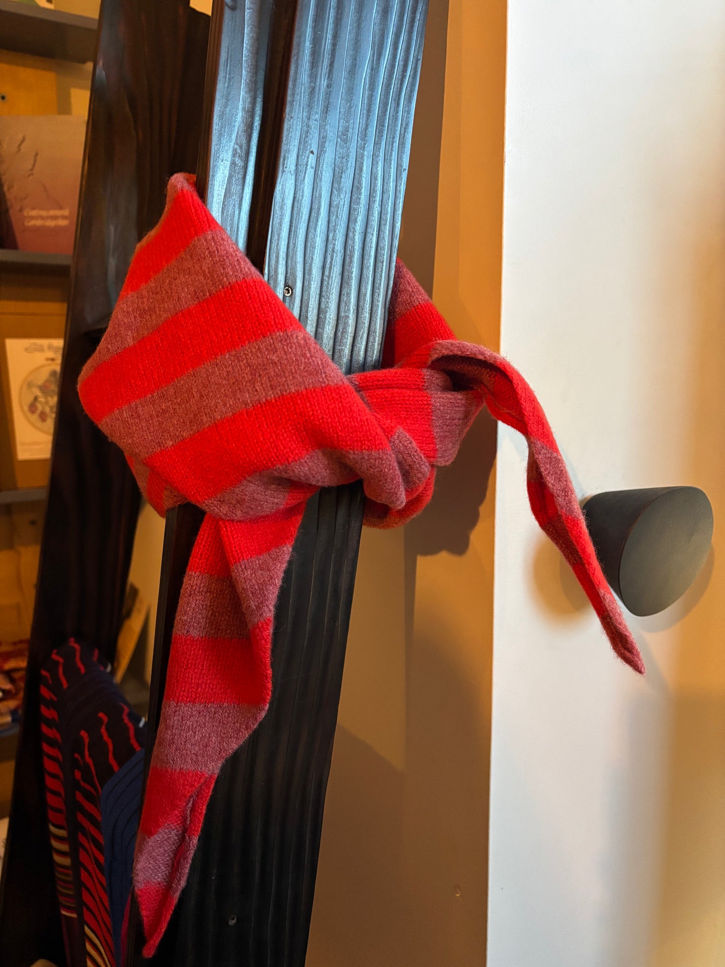 Lambswool Triangle Neck Scarf by Sally Nencini