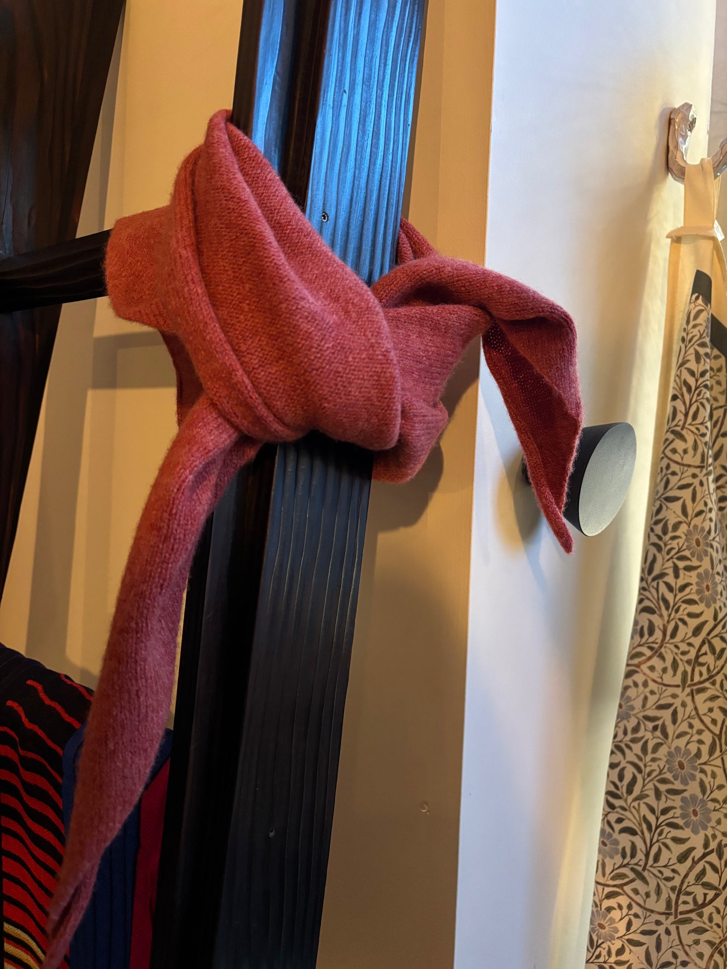 Lambswool Triangle Neck Scarf by Sally Nencini