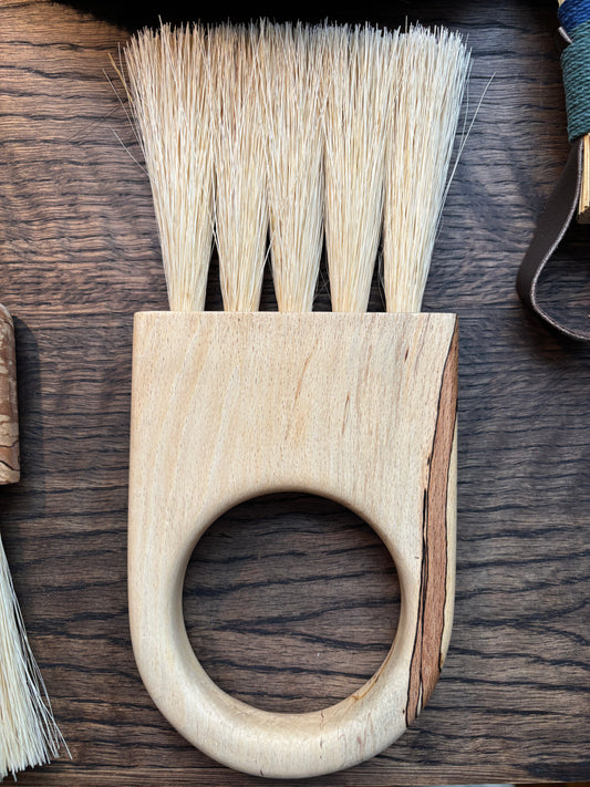 Large Keyhole Brush by Slow Made Goods