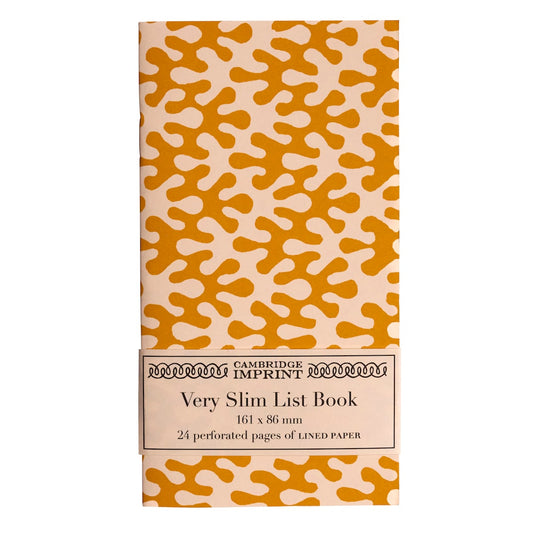 Very Slim List Book by Cambridge Imprint (Kelp Boiled Egg)