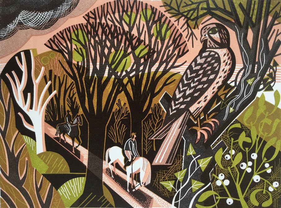 Mistletoe Grove (Unframed) by Clare Curtis