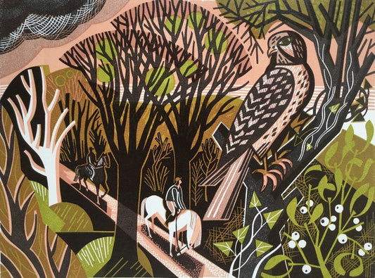 Mistletoe Grove (Unframed) by Clare Curtis