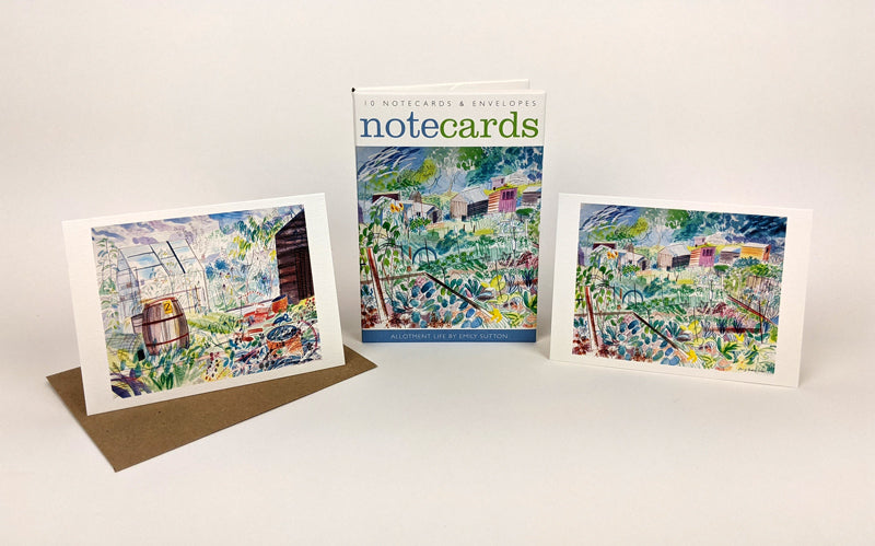 ’Allotment Life’ card pack by Emily Sutton