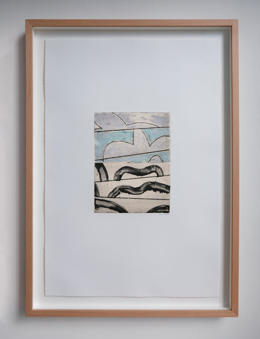 Pensamientos (Framed) (2025) by Ines Fernandez de Cordova