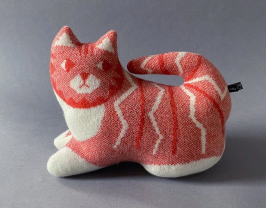 Ginger Tabby Cat by Sally Nencini