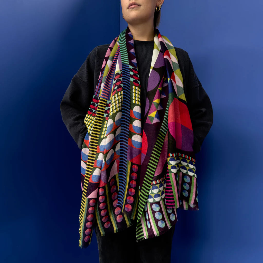 Score Scarf by Margo Selby