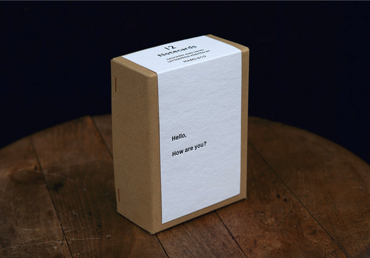 Box of 12 ‘How are You?’ cards by Mabel & Co.