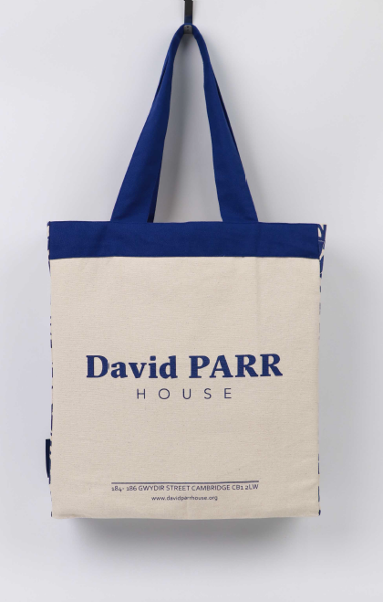 David Parr Tote Bag in Indigo