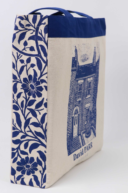 David Parr Tote Bag in Indigo