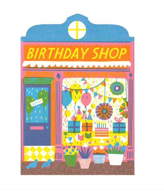 Birthday Shop Card