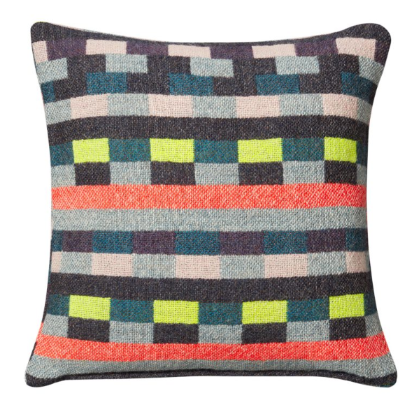 Glitch Cushion Demin Mix by Donna Wilson