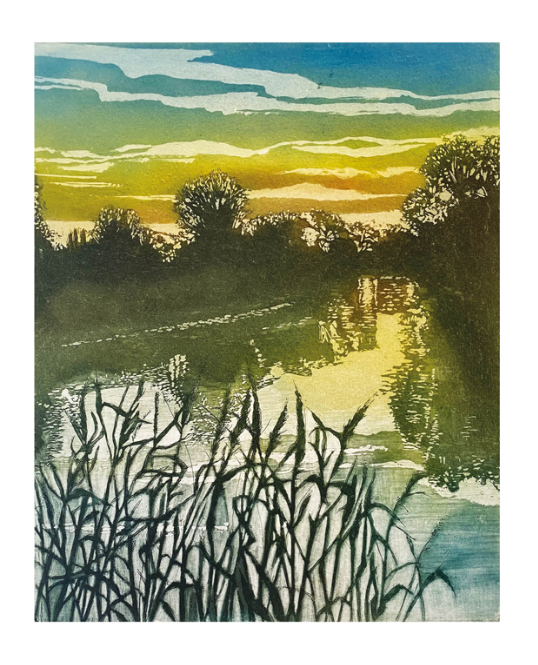 Morning Has Broken Card by Sally Winter