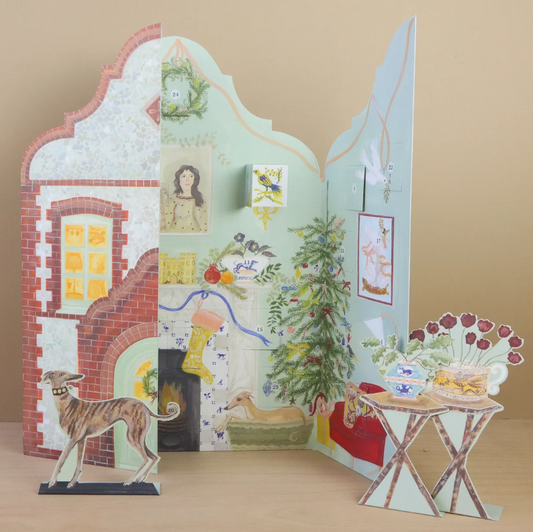 Dutch Gable Advent Calendar by Pollyfern