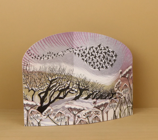 Midwinter Starlings by Niki Bowers