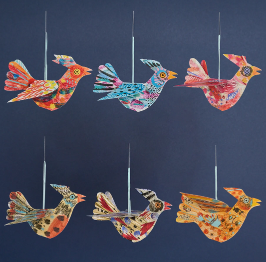 Flock Bird Hanging By Mark Hearld (Various)