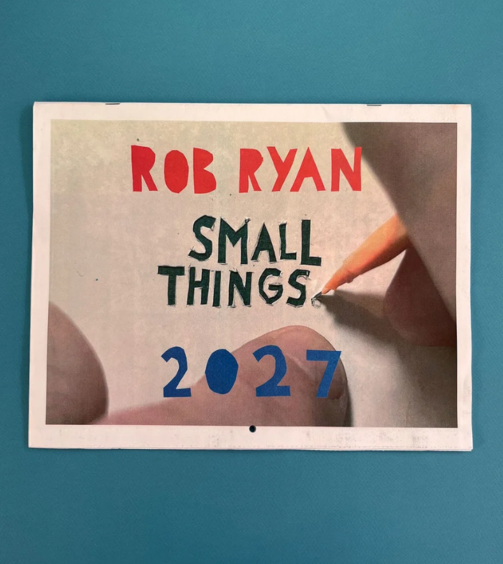 Rob Ryan 'Small Things' 2027 Wall Calendar