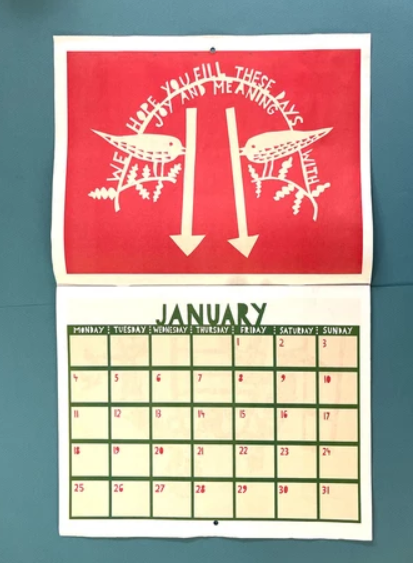 Rob Ryan 'Small Things' 2027 Wall Calendar