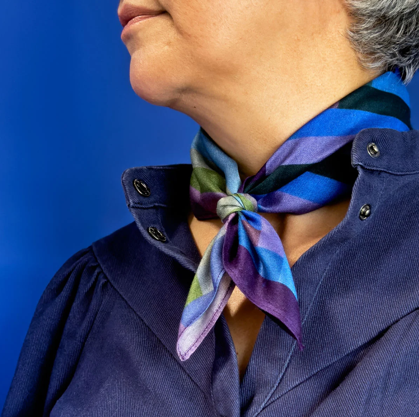 Milan - Silk Square Scarf