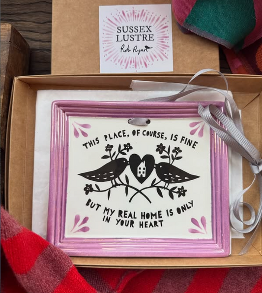 Rob Ryan x Sussex Lustreware Wall Plate