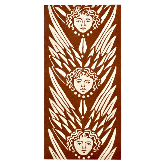 Smaller Long Card Suffolk Angels Coacoa by Cambridge Imprint