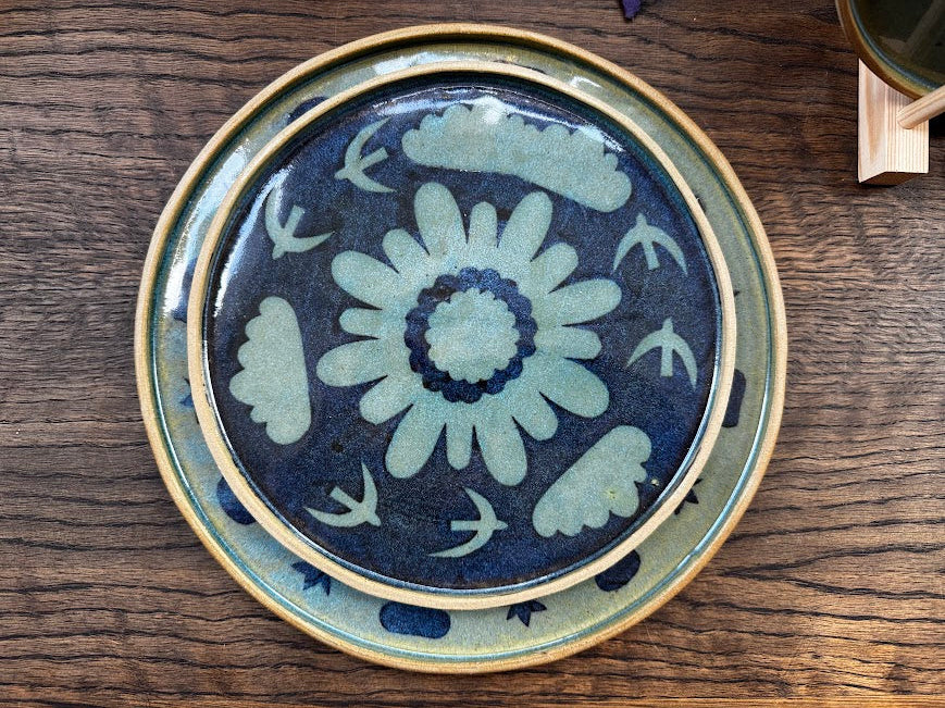 Medium Ceramic Plate by Zoe Hardinge