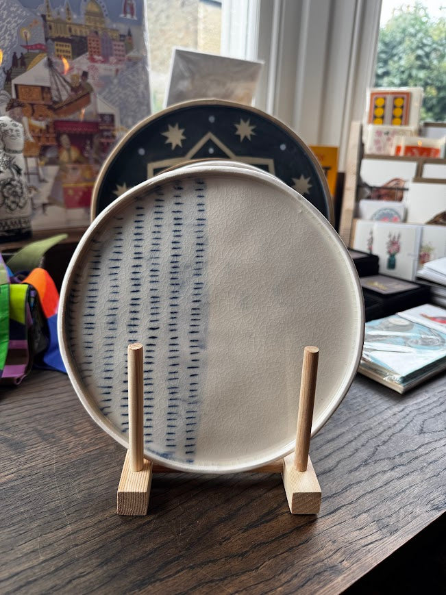 Medium Ceramic Plate by Zoe Hardinge
