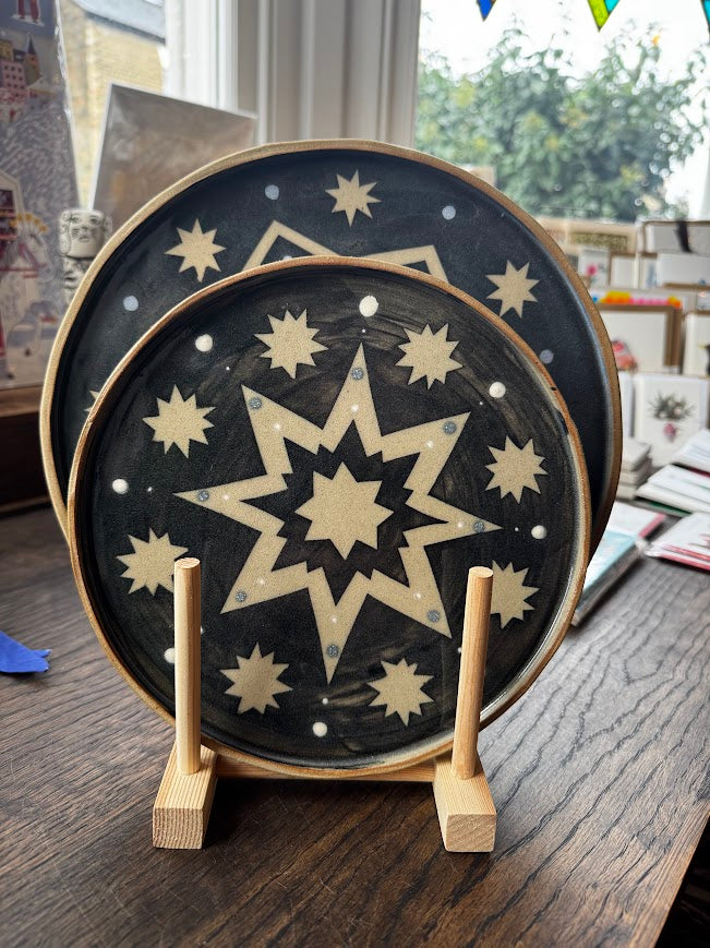 Medium Ceramic Plate by Zoe Hardinge