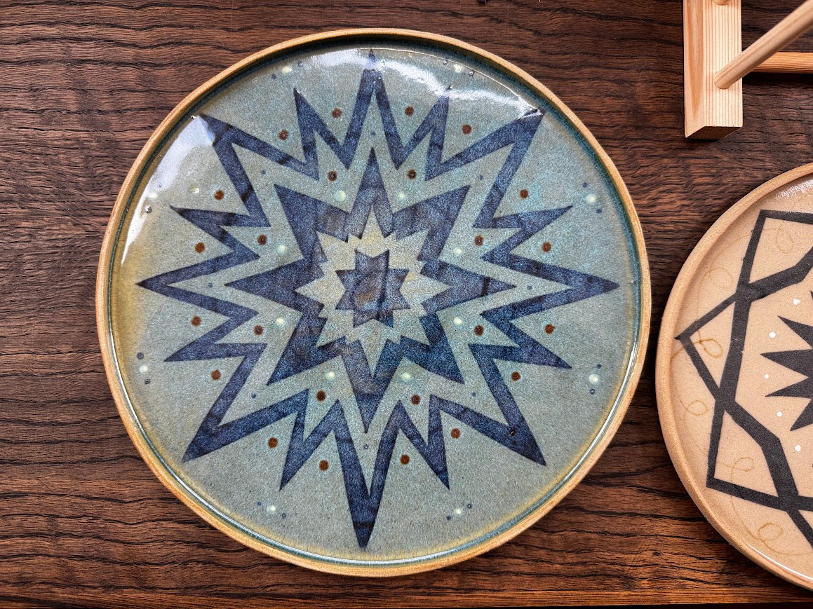 Large Ceramic Plate by Zoe Hardinge