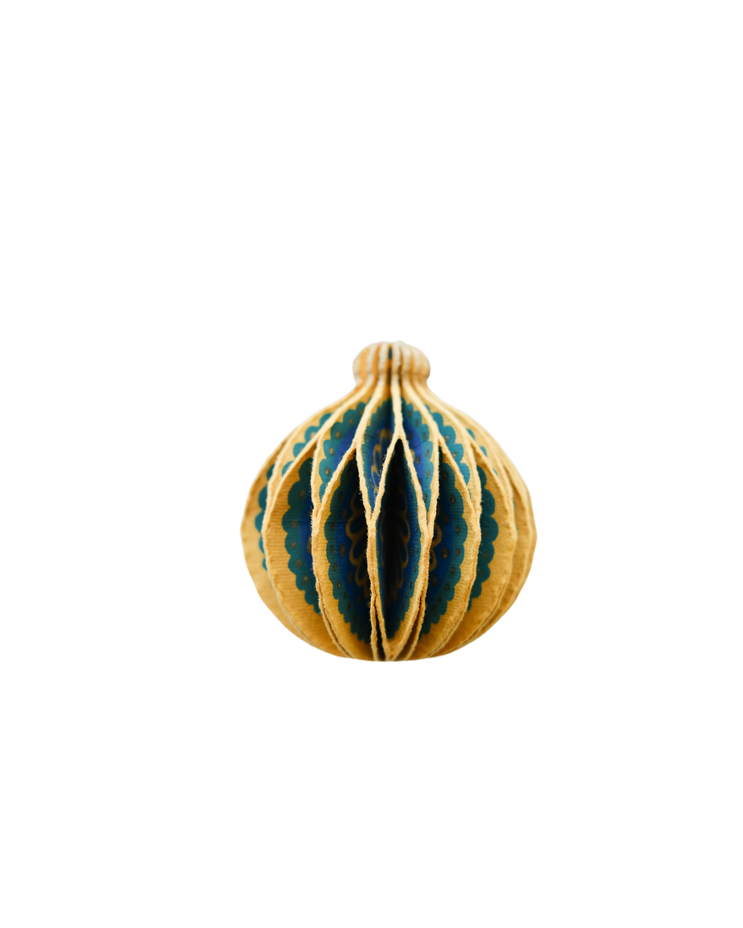 Yellow Bauble Honeycomb