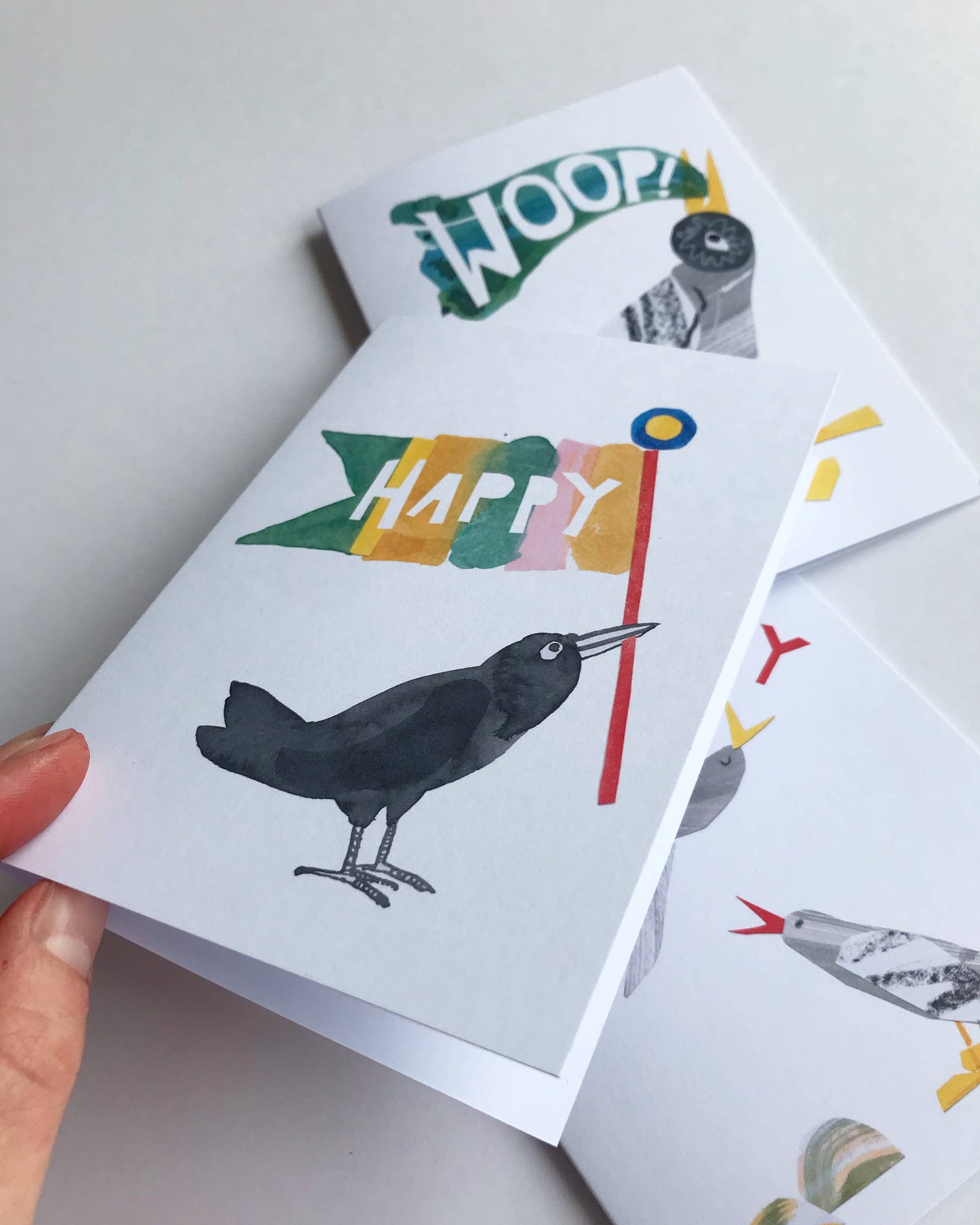 'Happy' Greetings Card
