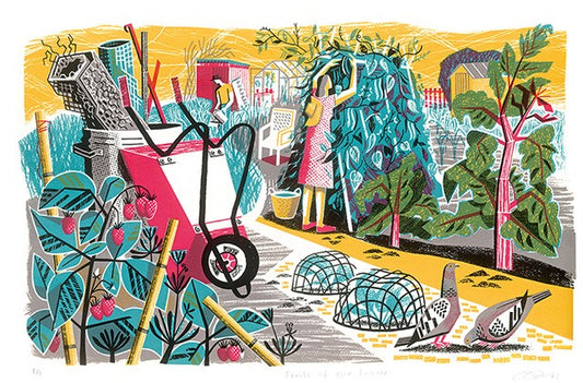 Fruits of Our Labour (Unframed) by Clare Curtis