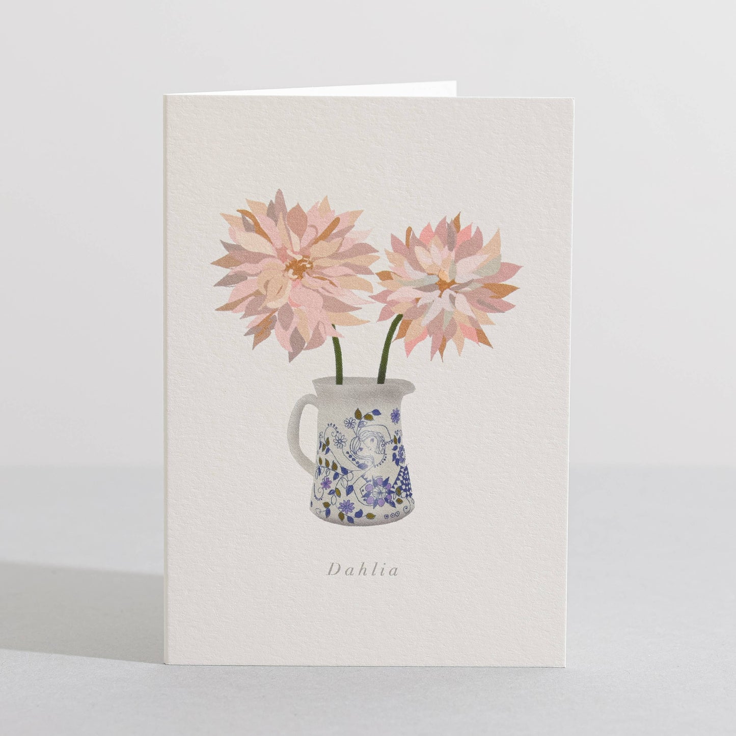 Dahlia Mini Card by Sara Sayer