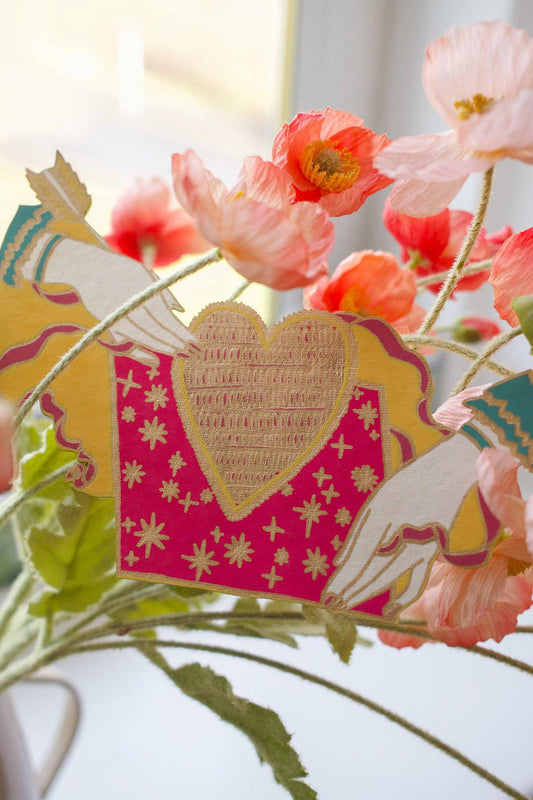 Heart and Hands Card by East End Press