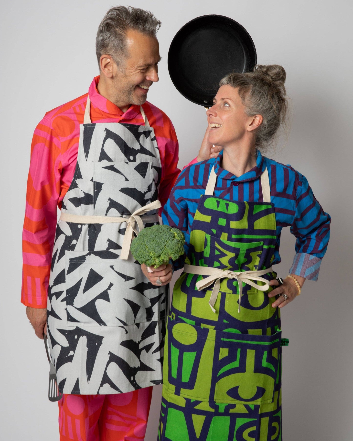 Apron in Jungle: Green