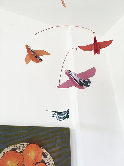 Paper Hanging Mobile by Esther Kent