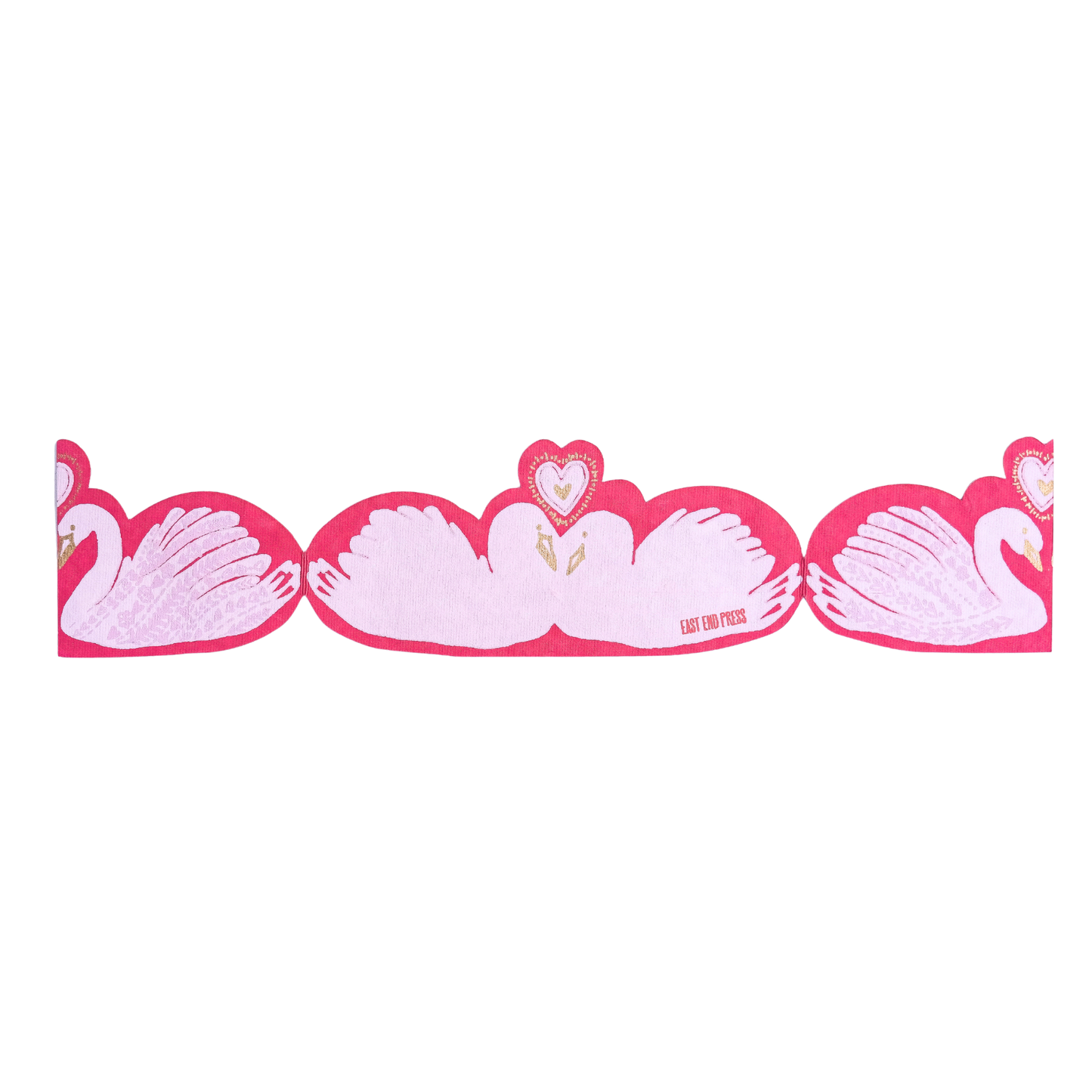 Kissing Swans Card by East End Press