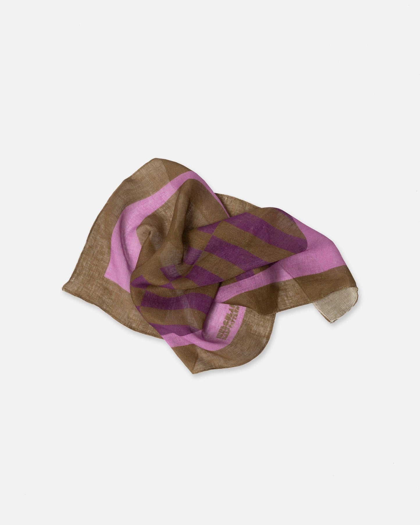 Linen Scarf by Irregular Sleep Pattern (Beetroot)