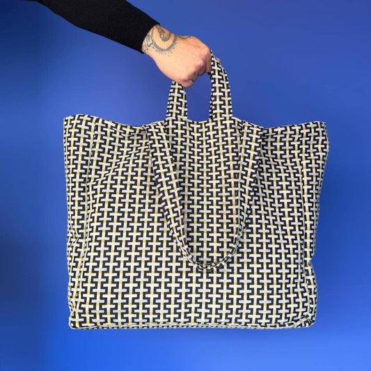 Extra Large Luxury Shopper Bag by Margo Selby (Zorba)
