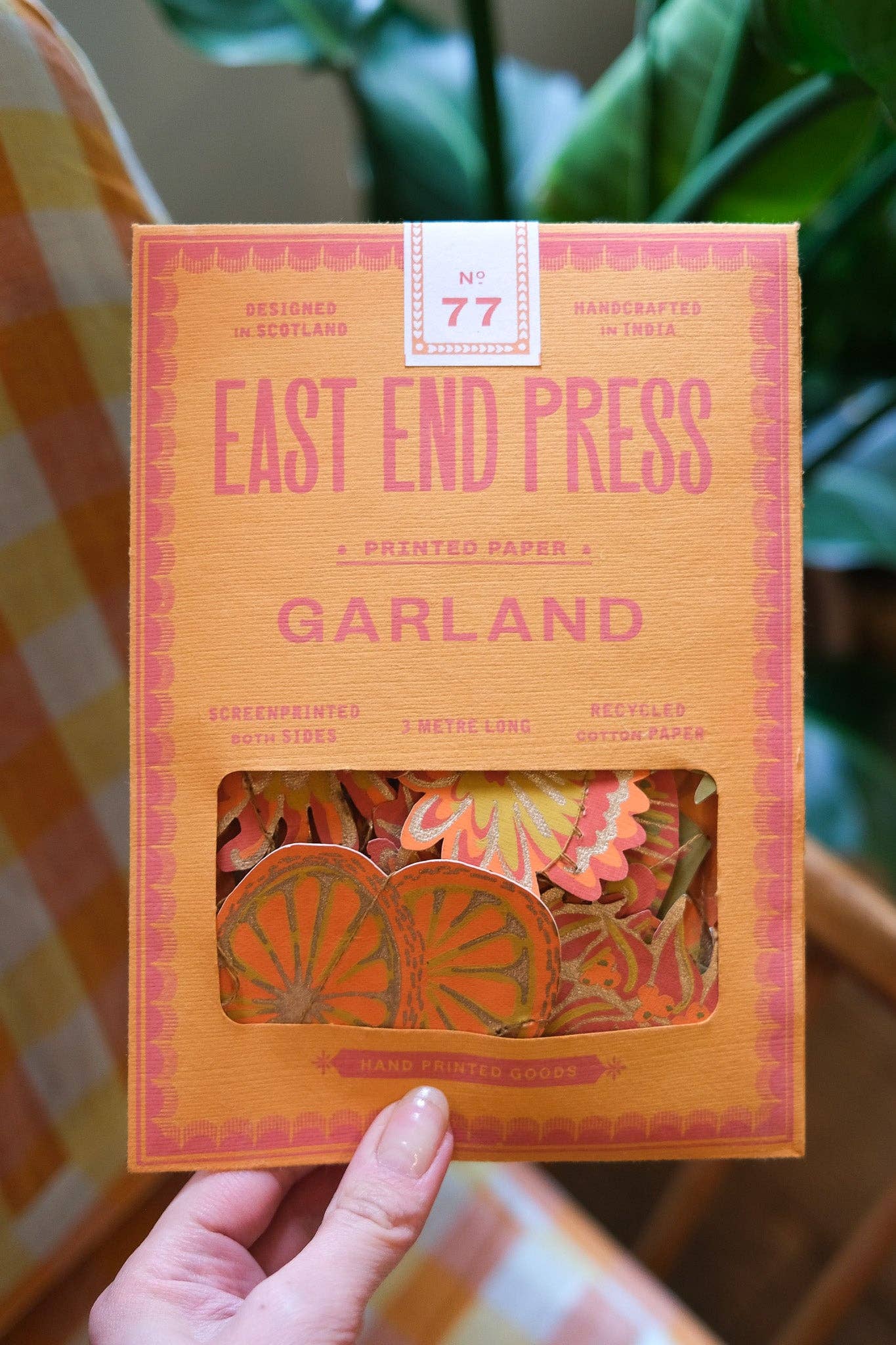 Autumn Blooms Sewn Garland