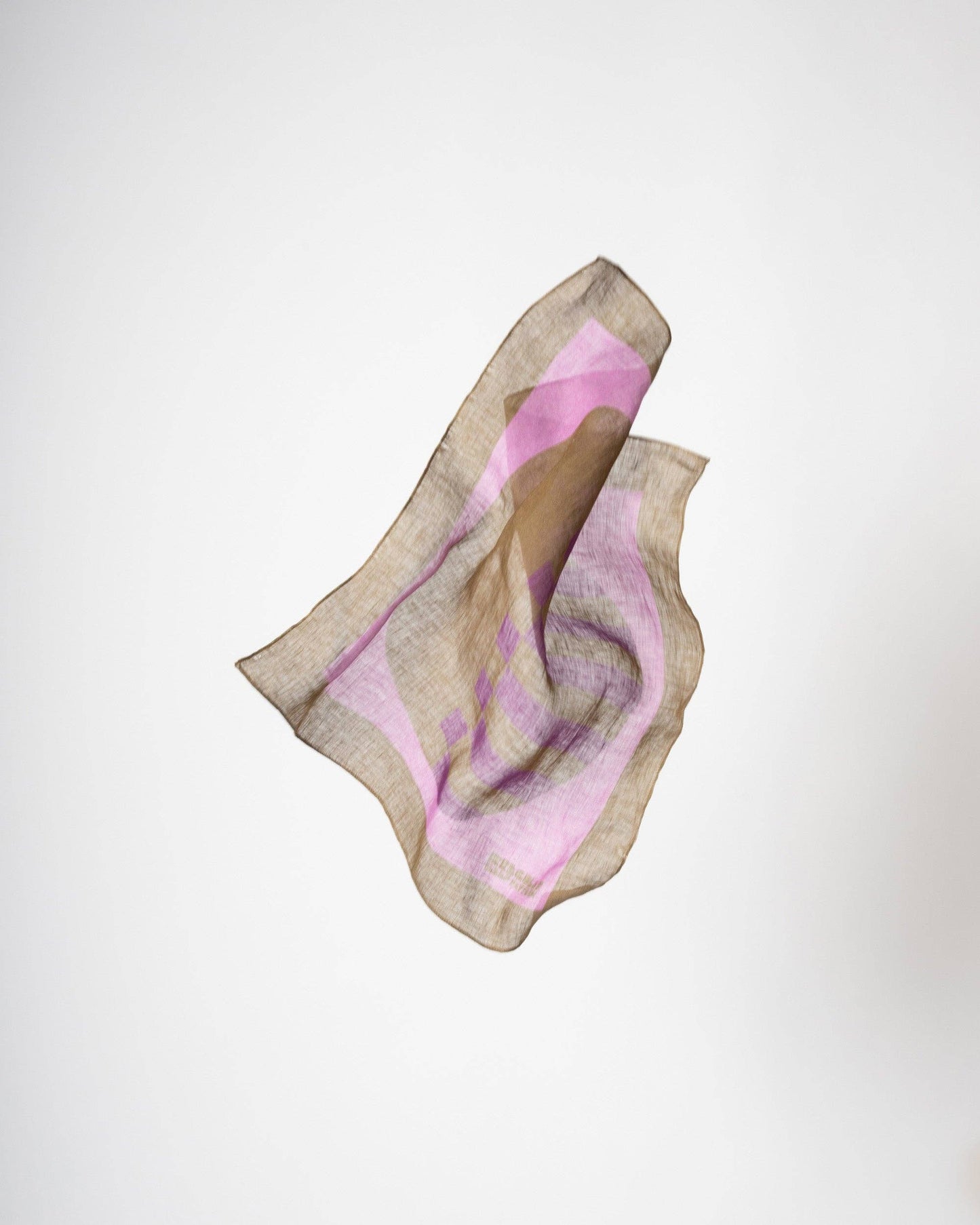 Linen Scarf by Irregular Sleep Pattern (Beetroot)