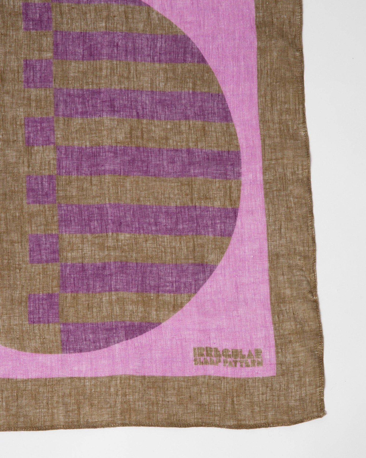 Linen Scarf by Irregular Sleep Pattern (Beetroot)