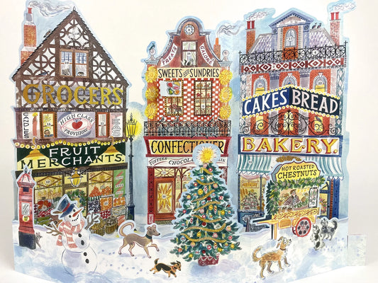 High Street Advent Calendar by Emily Sutton