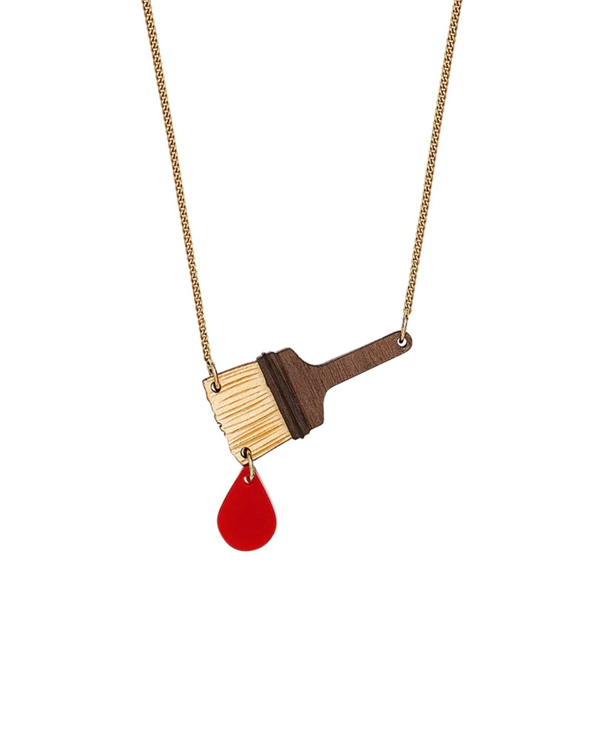 Paintbrush Necklace by Tatty Devine