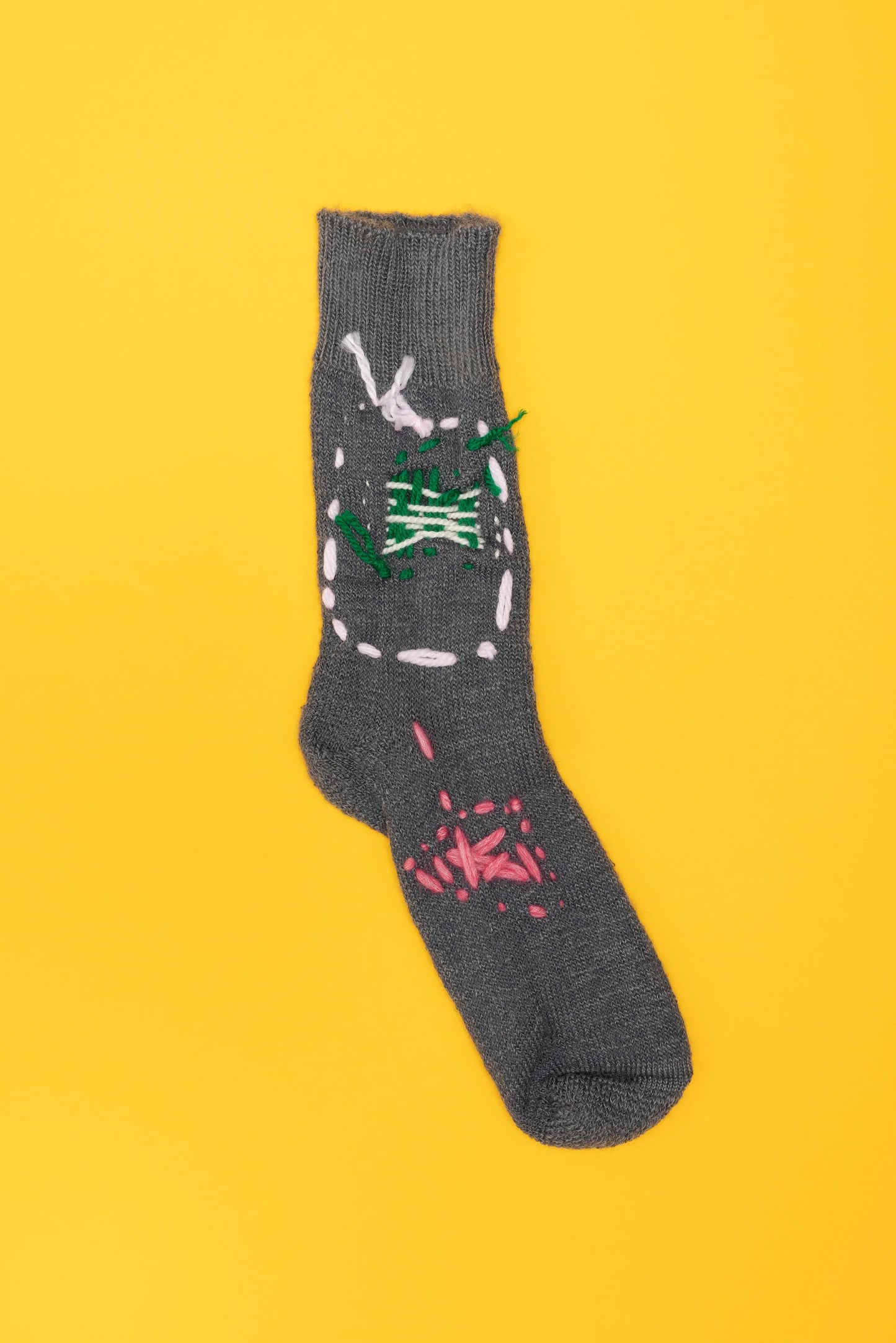 Socks–Imaginative Mending