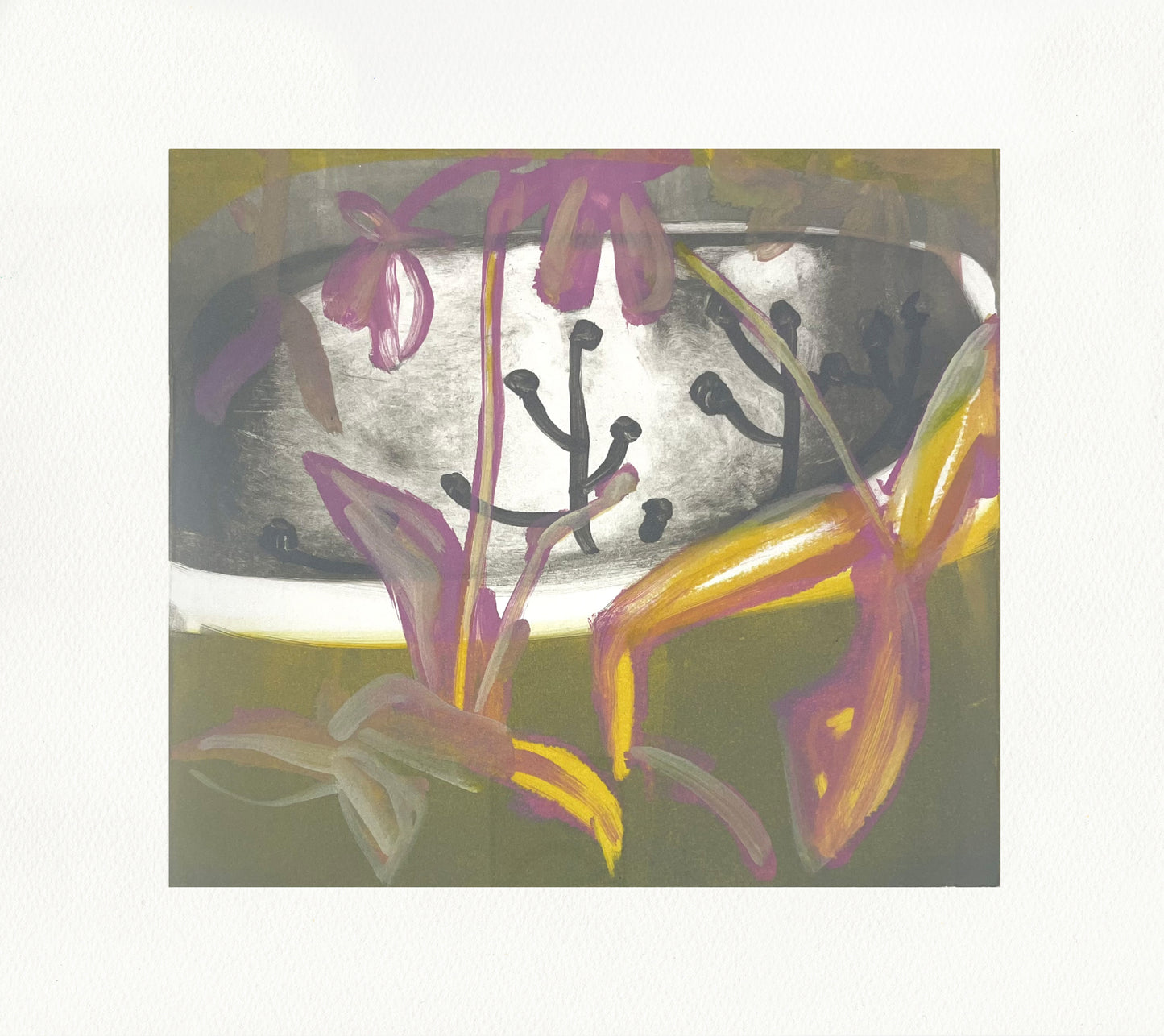The Roots That Pull Water (2019) (Framed) by Katherine Jones