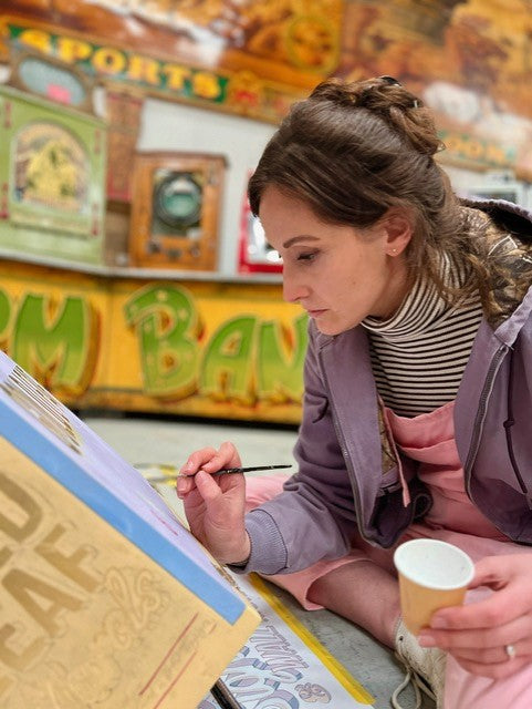 Signwriting and Gold Leaf Gilding with Carlie Allan